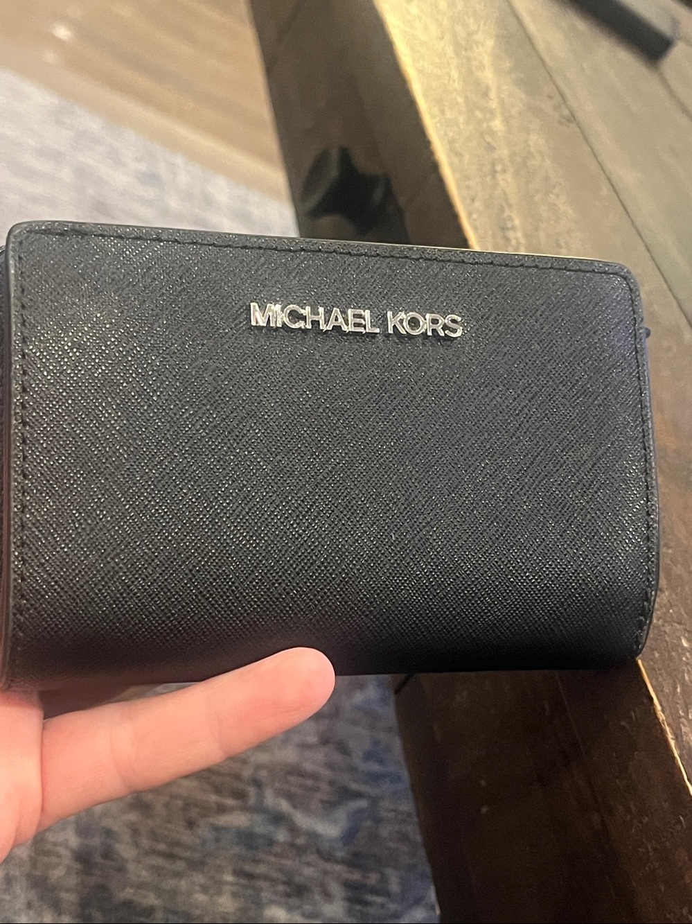 Michael Kors Saffiano Leather Medium Bifold Wallet - Picture 6 of 16